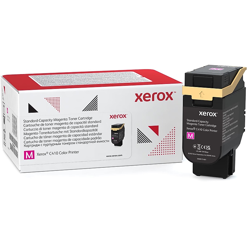 Xerox 006R04679 Magenta Standard Yield Toner Cartridge, Page Yield Per Cartridge Up to 2,000 Pages image 1