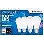 Viribright 14 Watts Cool White LED General-Purpose Bulb, 4/Pack (651639-4)~#|#~E772C11C-F226-4AC9-8987331D6CDB142B_sc7