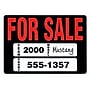 Cosco Auto Sale Indoor Window Sign, 14" x 10", Multicolor (9575)~#|#~E775DC85-6FF1-487C-93DA58DDA763F7CF_sc7