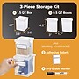 Bostitch Konnect Nest Stackable Boxes, Clear, 3/Bundle (23233)~#|#~E77A1B56-23CC-4847-B7940905B93C0F9B_sc7