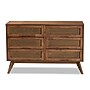 Baxton Studio Barrett 31"H Dresser, 6-Drawers, Walnut Brown (192-11300-HiT)~#|#~E7863E20-D3B6-44D3-82EC98C0BA4B97D7_sc7
