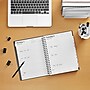 2024 Staples 8" x 11" Daily Appointment Book, Black (ST21487-24)~#|#~E787B089-C947-4AB8-8057A0905E38334F_sc7