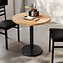 Flash Furniture Bennett 30" Round Wooden Commercial Indoor Table, Natural Top/Black Base (GSFRD30NTTR18)~#|#~E7886E06-37E2-4622-BB07C4D9C714C872_sc7