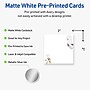 Avery Floral Design Matte Blank Card, White, 120/Pack (S00-F4B)~#|#~E78BB968-6C4A-406F-AD62010E71224507_sc7
