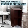 AdirOffice 46" Speaker Podium Lectern, Mahogany (661-01-BLK-PKG)~#|#~E78BF7DF-A5B4-47CB-9A44926B0C36FA63_sc7