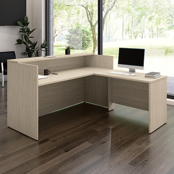 Bush Business Furniture Arrive 23"W X 23"D End Table, Storm