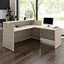 Bush Business Furniture Arrive 72"W L Shaped Reception Desk with Shelf, Natural Elm (ARV006NE)~#|#~E78C6E3B-868B-45BD-B6AF65275E41FDB8_sc7