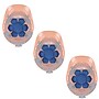 Chill-Its 6612 Hard Hat Cooling Top Pad, Microfiber, Blue, 3/Pack (12448)~#|#~E78FD425-EC47-40E6-8F1192A79EC30E58_sc7