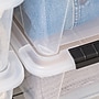 Iris 13.5 Quart Storage Container with Lid, Plastic, Clear, 6/Pack (500295)~#|#~E791C142-0E58-41C8-BCF54225AE9504E4_sc7