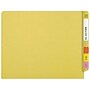 Medical Arts Press Reinforced End Tab File Folder, Straight Cut, Letter-Size, Yellow, 50/Box (S-01501-YLW)~#|#~E7928510-6197-47D3-8EC74AC11156603F_sc7