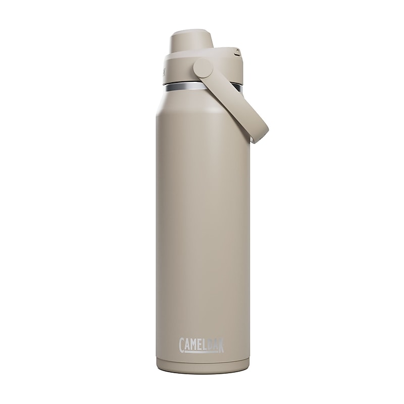 CamelBak Thrive Chug Stainless Steel Vacuum Insulated Water Bottle, 32 oz., Stone (2930201001) image 1