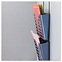 Recycled Plastic Cubicle Triple File Pocket, Black~#|#~E7962FE9-4F7C-4B7E-9FF4FA62260F5CA9_sc7