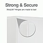 Cardinal XtraLife Heavy Duty 2" 3-Ring View Binders, D-Ring, White (26320)~#|#~E7968304-493C-4BAE-827EB10F228FE630_sc7