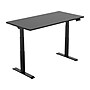 FlexiSpot E7 55"W Rectangular Adjustable Metal Standing Desk, Black (E7BR5528B)~#|#~E797A7BF-F684-4213-A40BF80375310454_sc7