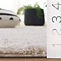 Safavieh Arizona Shag Collection 5'1" x 7'6" Rectangle Area Rug, Machine Made, Ivory/Beige (ASG741A-5)~#|#~E79870A9-B8CF-498E-8CCA7CAAAA0ACE75_sc7
