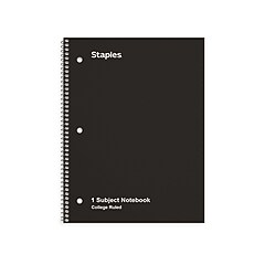 しおページ Staples 1-Subject Notebook, 8