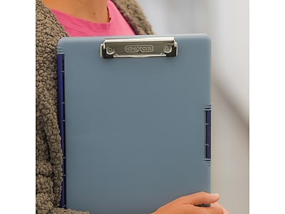 Dexas International Slimcase 2 Plastic Storage Clipboard, Letter