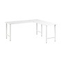 Bush Business Furniture Hustle 72"W L Shaped Computer Desk with Metal Legs, White (HUS002WH)~#|#~E7A927BE-56B9-4A97-B69D5FBA8A53D07D_sc7
