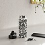 DENY Designs Leopard Stainless Steel Double Wall Insulated Water Bottle, 18 oz., Black/White (89183-WBTL05)~#|#~E7A9A43C-207B-4ADC-BC275A0C189B50C4_sc7