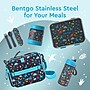 bentgo Kids Stainless Steel Insulated Food Jar, Dinosaur, 11 oz. (BGKDJAR-DNO)~#|#~E7AADDB7-0110-49E3-94C6001DEE4EEF61_sc7