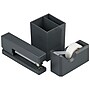 JAM PAPER Desk Trio Pack, Grey, Stapler, Tape Dispenser & Pen Holder, 3/Pack (337841gys)~#|#~E7B3DB67-08F0-4905-B63BB2336997451E_sc7