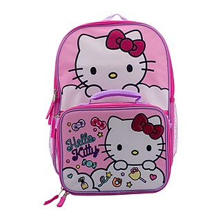 kitty Bioworld Hello Kitty Laptop Backpack, Large, Multicolor