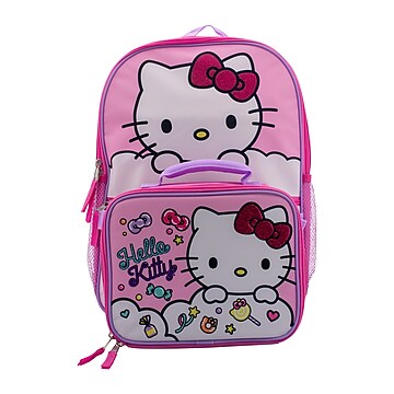 Accessory Innovations Kids Hello Kitty Laptop Backpack, Medium