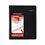 AT-A-GLANCE® Weekly Appointment Book/Planner, 13 Months, January Start, 6 7/8" x 8 3/4", Black (70-865-05-19)~#|#~sp23131225_sc7