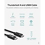Plugable 6.56' USB C Power Cable, Black (TBT4-40G2M)~#|#~E7B85D02-B459-4925-8096E2824738222D_sc7