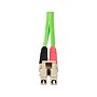 StarTech 15m (49.2ft) LC to LC (UPC) Duplex OM5 Multimode Fiber Optic Patch Cable, 50/125, Green (LCLCL-15M-OM5-FIBER)~#|#~E7B979F4-BA78-4C91-B8B60D9A0955721F_sc7