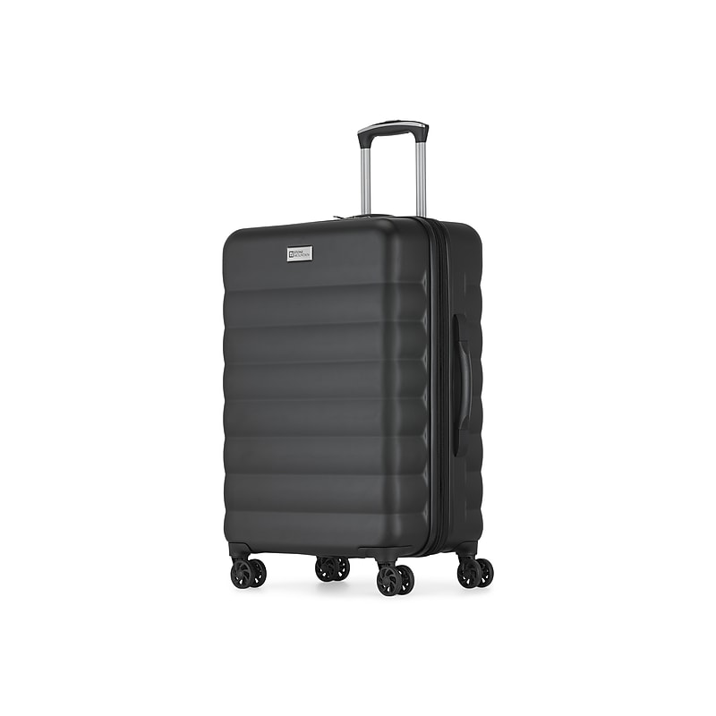 Bugatti Palm Spring 26.5" Hardside Suitcase Spinner, Black (HLG8824STM-BKBR) image 1