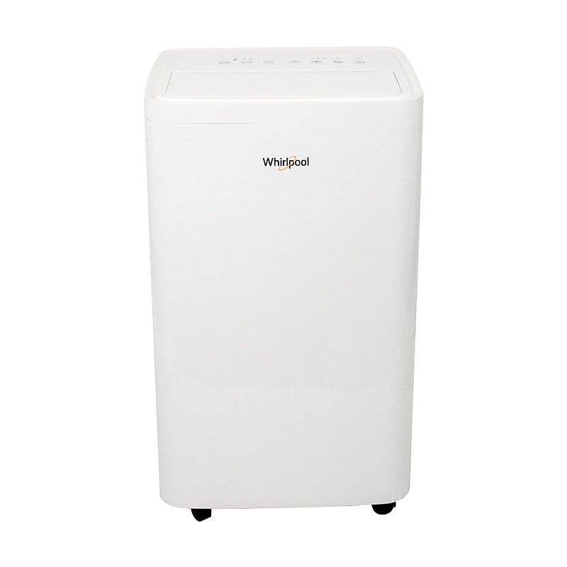 Whirlpool 115-Volt 12,000 BTU (8,300 BTU DOE) Portable Air Conditioner with Remote, White (WHNP121AW) image 1