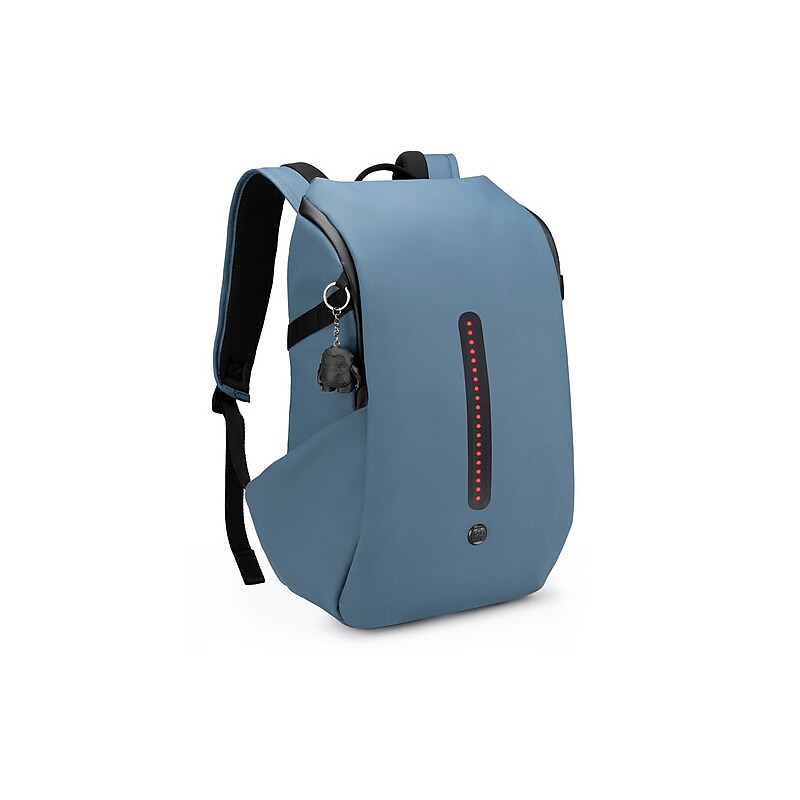 SwissDigital LAMONE Rolltop Laptop Compatible Backpack, Large, Dark Blue (SD1685-16) image 1