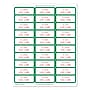Geographics Holiday Address Labels, Green, 90/Pack (50072)~#|#~E7C5490D-34C9-4245-8312AA85182E37B2_sc7