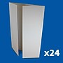 Flipside Tri-Fold Presentation Board, 36" x 48", White, 24/Carton (30048-24)~#|#~E7C8974B-75F6-44B9-963EAF828D5F2BBE_sc7