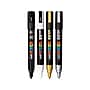uni-ball Posca PC-5M Paint Markers, Bullet Tip, Assorted Colors, 4/Pack (PC5M4C)~#|#~E7D0E27C-87D7-4262-913561D6192083BD_sc7