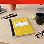 STAPLES Composition Notebook, 7.5” x 9.75”, Wide Ruled, 100 Sheets, Assorted Colors, 4‑Pack~#|#~E7D5428E-68B2-4934-89DBEE82BC1BC959_sc7