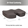 Mind Reader Memory Foam Seat Cushion, Gray (SEATMESH-GRY)~#|#~E7D69609-A7E1-43BF-A873F829B9BB3B7B_sc7