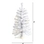 Nearly Natural White Artificial Christmas Tree, 2' (T1698)~#|#~E7D8CF05-EDD9-43EA-9E97A8A68F128444_sc7
