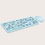 SaharaCase Wireless Ergonomic Keyboard and Laser Mouse Combo, Aqua (KB3)~#|#~E7DC9F0C-9AF7-4CC2-910D3EC10CA6F54F_sc7