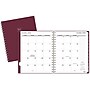 2027 Mead Essentials 7" x 8.75" Calendar Year Monthly Planner, Plastic Cover, Burgundy (CRM8305027)~#|#~E7DFF193-91C3-4B78-990816B6D2AC5392_sc7