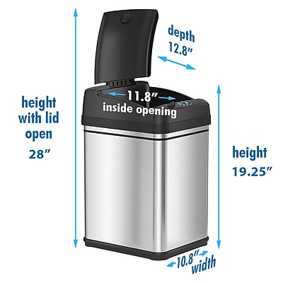 iTouchless Sensor Trash Can - Thumbnail 5