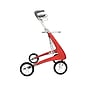 Medline byACRE Ultralight Carbon Fiber Folding Rollator, Universal, Red (BYA100LGR)~#|#~E7E4FA21-3A76-4734-BEA8D1C5B113418F_sc7