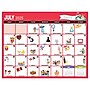 2025-2026 TF Publishing Every Day's A Holiday 22" x 17" Academic Monthly Desk Pad Calendar, Multicolored (AY26-8200)~#|#~E7E5E7D9-6B5A-4BEC-9D84288AE9F0F9BF_sc7