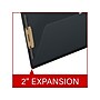 Medical Arts Press Pressboard Classification Folder, 2" Expansion, Letter Size, Black, 25/Box (DV-T42-02-3BLK)~#|#~E7E63A97-74F7-40AE-BAF3CEEF666CD691_sc7