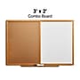 Staples Standard Cork & Dry Erase Whiteboard, 3' x 2' (28323-CC)~#|#~E7EA80F6-6BFF-4DF9-B1CD40E5CCB06670_sc7