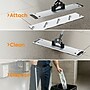 Coastwide Professional Microfiber Wet Mop Pad, 4.5" x 19", White, 500/Carton (CW63404CT)~#|#~E7F43343-578C-461A-A98BF9A96BBF2570_sc7
