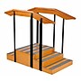 Viva Comfort Physical Therapy Non-slip Staircase with Safety Handles, 500 lbs. Capacity, Natural Wood (ADI906-01-MK)~#|#~E7F441AA-CF2F-48B0-94ADC2979EAFF7AE_sc7
