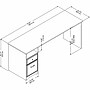 Bush Furniture Cabot 72"W Computer Desk with Drawers, Espresso Oak (WC31872)~#|#~E7F6C082-07D8-4136-B9E14F884128A870_sc7