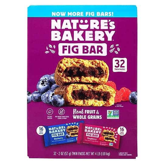 Nature's Bakery Nutrition Bar Variety Pack, 2 oz., 32 Bars/Box (900-00151)~#|#~E7FC2FBB-30A6-4440-930BC710A1B6536B_sc7